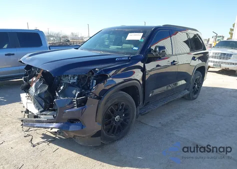 2024 Toyota Sequoia Limited из США, поврежденный, VIN 7SVAAABA0RX040652